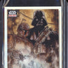 Boba Fett/Darth Vader 2023 Topps Star Wars Galaxy Chrome 42 Refractor