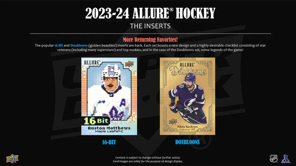 2023-24 Upper Deck Allure Hockey Hobby Box