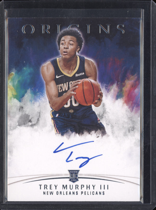 Trey Murphy III 2021-22 Panini Origins RA-MUR Rookie Autographs RC