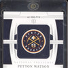 Peyton Watson 2022-23 Panini National Treasures RMD-PYW Rookie Materials Autographs Dual RC 47/99