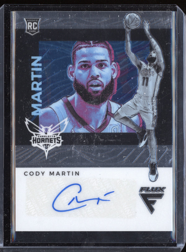 Cody Martin 2019-20 Panini Flux FR-CMA Rookie Auto RC 9/99