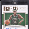 Paul Pierce 2022-23 Panini National Treasures NGS-PPC NBA Greats Signatures Bronze 12/25