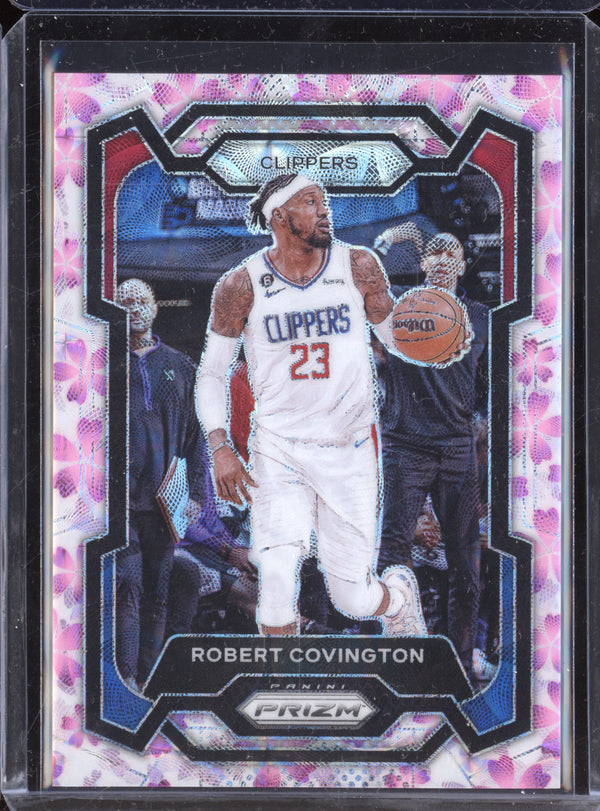 Robert Covington 2023-24 Panini Prizm 224 Cherry Blossom Choice 7/20