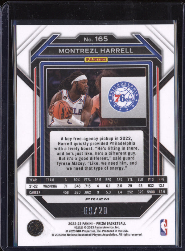 Montrezl Harrell 2022-23 Panini Prizm 165 Purple Choice 9/20