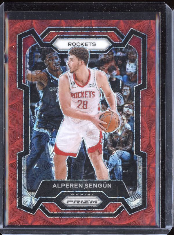 Alperen Sengun 2023-24 Panini Prizm 20 Red Choice 19/88