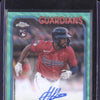 Johnathan Rodriguez 2024 Topps Chrome Update Auto Aqua Wave Refractor RC /199