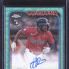 Johnathan Rodriguez 2024 Topps Chrome Update Auto Aqua Wave Refractor RC /199