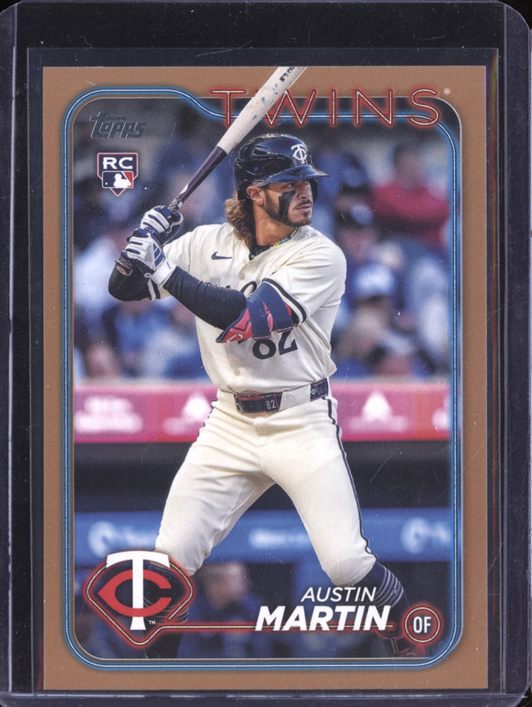 Austin Martin 2024 Topps Update Series US96 Gold RC 1705/2024