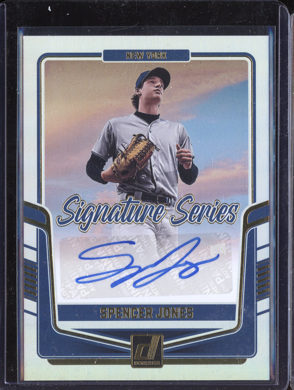 Spencer Jones 2024 Panini Donruss SS-SJ Signature Series