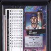 Cody Bellinger 2024 Topps Cosmic Chrome 116 Aqua Equinox Refractor 62/199