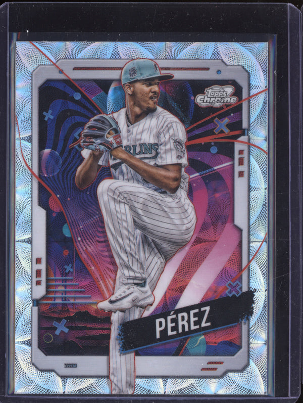 Eury Perez 2024 Topps Cosmic Chrome 149 Nucleus Refractor