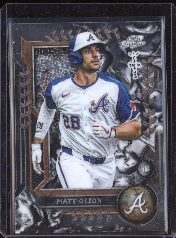 Matt Olson 2031 Topps Cosmic Chrome x Cactus Jack 8