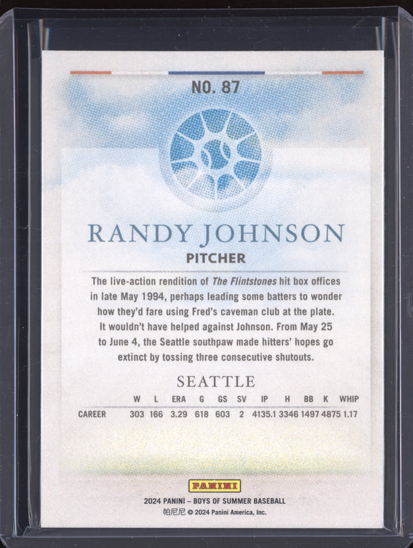 Randy Johnson 2024 Panini Boys of Summer 87 167/275