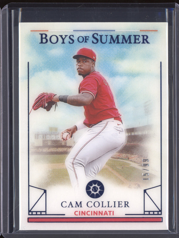 Cam Collier 2024 Panini Boys of Summer 49 Blue 15/99