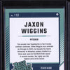 Jaxon Wiggins 2024 Panini Donruss 112 Teal RC 24/25