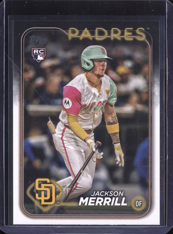 Jackson Merrill 2024 Topps Update Series US210 RC