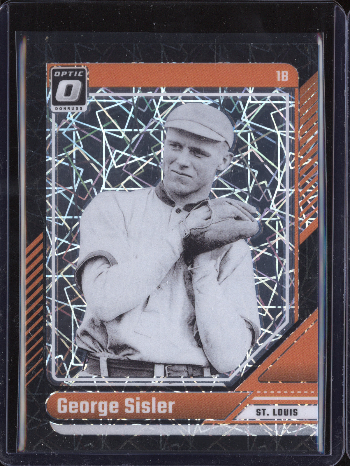 George Sisler 2024 Panini Donruss 22 Optic Black Velocity 19/39