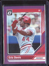 Eric Davis 2024 Panini Donruss 60 Optic Purple 27/49