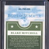 Blake Mitchell 2024 Panini Boys of Summer PMS-BM Prospect Materials Auto Red 12/49