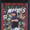 Chase Dollander 2024 Panini Donruss 17 Diamond Marvels Red Xplosion 43/99