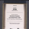 Nolan Ryan 2024 Topps Museum Collection FMA-NR Museum Framed Auto Gold 1/10