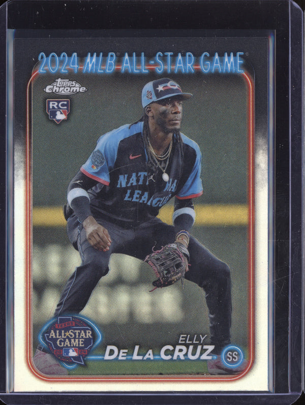 Elly De La Cruz 2024 Topps Chrome Update ASGC-44 2024 All-Star Game Chrome RC