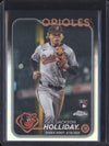 Jackson Holliday 2024 Topps Chrome Update USC89 Refractor RC