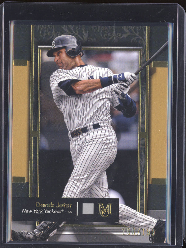 Derek Jeter 2024 Topps Museum Collection 60 Gold 190/199