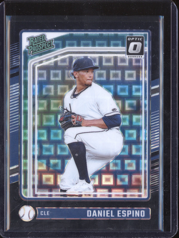 Daniel Espino 2024 Panini Donruss 197 Black Pandora RC