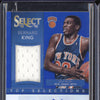 Bernard King 2013-14 Panini Select 30 Top Selections Jersey Auto Prizm Blue 7/20