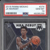 Ja Morant 2019-20 Panini Mosaic 274 RC PSA 10