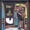 Zach Collins 2017-18 Panini Select RJA-ZCL Rookie Jersey Auto Tie Dye RC 23/25