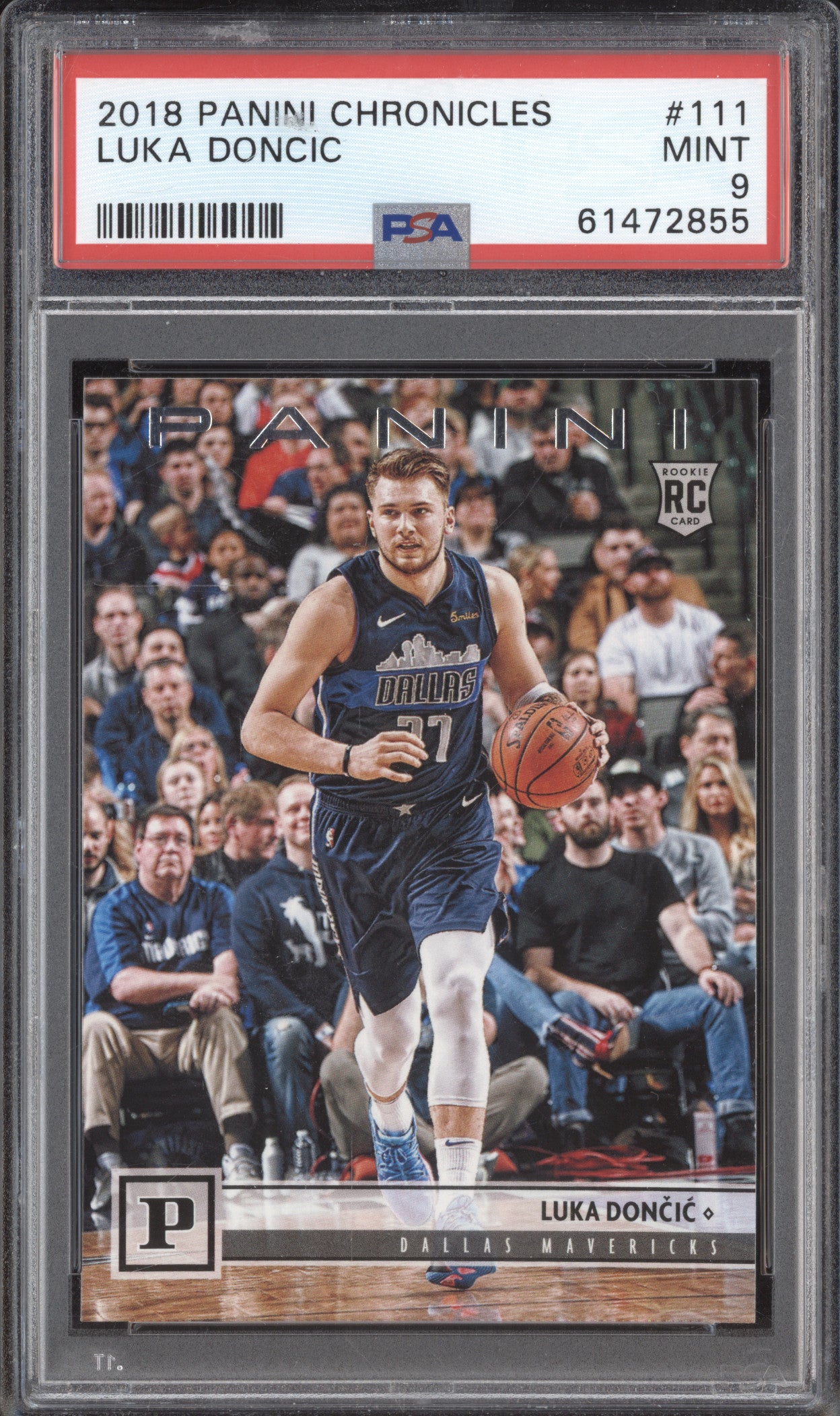 Luka Doncic 2018-19 Panini Chronicles 111 Panini RC PSA 9