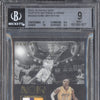 Kobe Bryant 2015-16 Panini Noir AN-KB Acetate Materials Prime 36/49 BGS 9