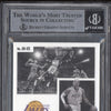 Kobe Bryant 2015-16 Panini Noir AN-KB Acetate Materials Prime 36/49 BGS 9