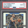 Luka Doncic 2019-20 Panini Prizm 75 Silver Prizm PSA 10