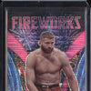 Jan Blachowicz 2022 Panini Prizm 19 Fireworks Pink Pulsar 13/42