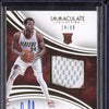 Cliff Alexander 2015-16 Panini Immaculate 141 Rookie Patch Autograph RC 14/99