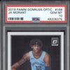 Ja Morant 2019-20 Panini Donruss Optic 168 RC PSA 10