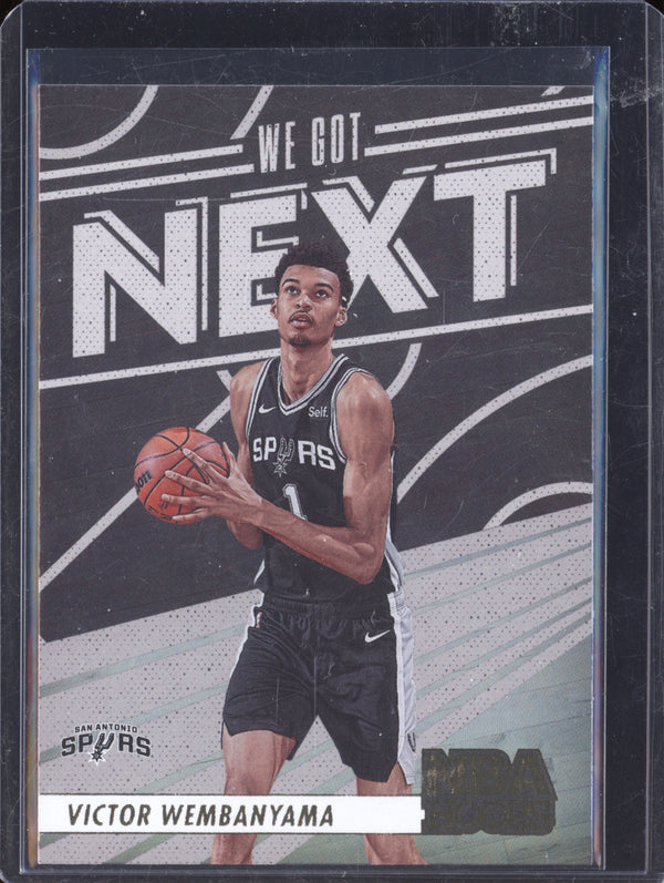 Victor Wembanyama 2023-24 Panini Hoops 33 We Got Next RC