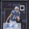 Alec Pierce 2022 Panini Clearly Donruss 71 Clearly Rated Rookie Autographs Purple RC 56/175