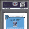 Ja Morant 2019-20 Panini Donruss Optic 168 RC PSA 10