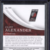 Cliff Alexander 2015-16 Panini Immaculate 141 Rookie Patch Autograph RC 14/99