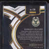 Damian Lillard 2023-24 Panini Select 138 Green Die-Cut 1/5