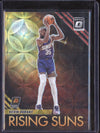 Kevin Durant 2023-24 Panini Donruss Optic 10 Rising Suns Red/Gold International 8/99