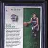 Duke Dukan 2015-16 Panini Luxe LX-DJD Luxe Framed Autograph Sapphire RC 2/25