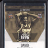 David Thompson 2022-23 Panini Chronicles HOF-DTD Hall of Fame Auto Blue 2/99