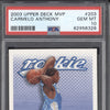 Carmelo Anthony 2003-04 Upper Deck MVP 203 RC PSA 10