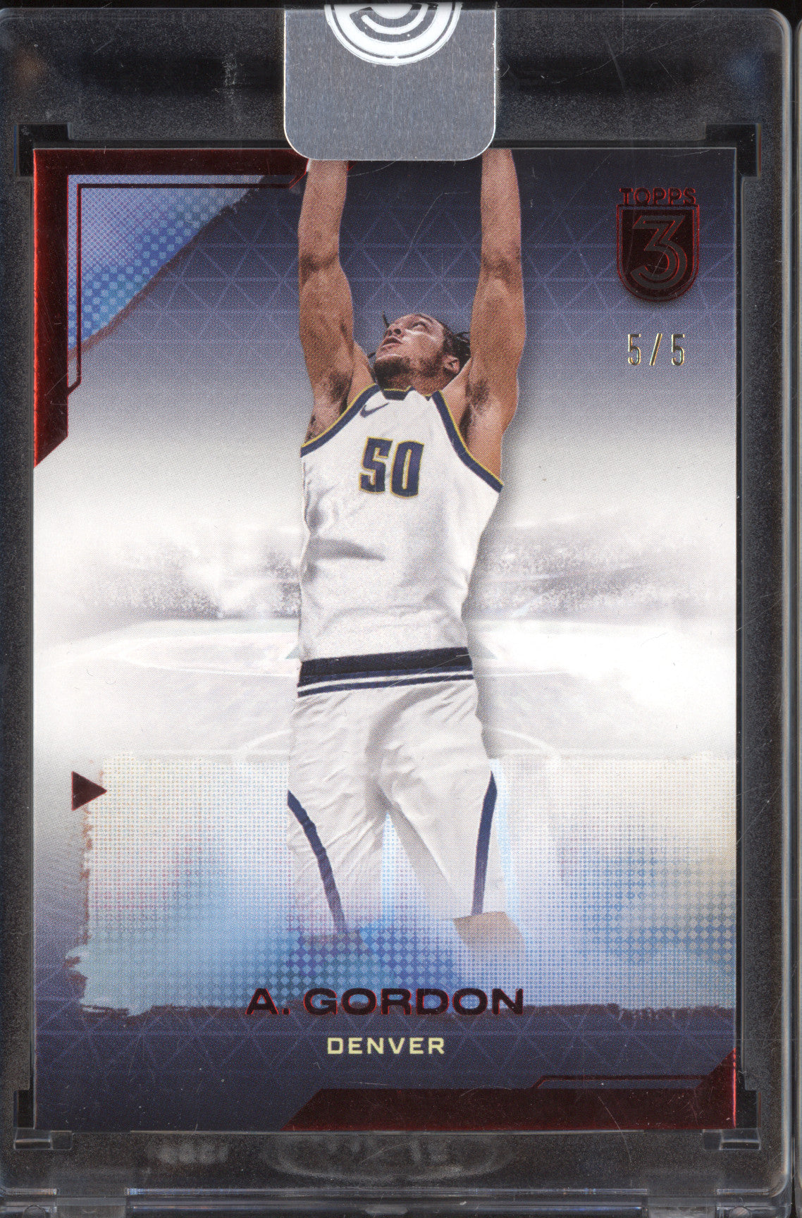 Aaron Gordon 2023-24 Topps 3 17 Red 5/5