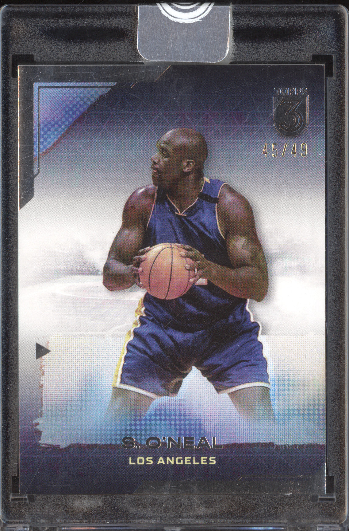 Shaquille O'Neal 2023-24 Topps 3 75 45/49